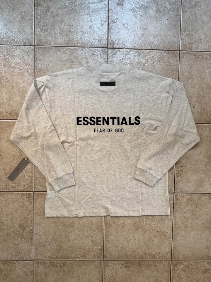 Essentials SS22 Light Oatmeal L/S Shirt - photo 2