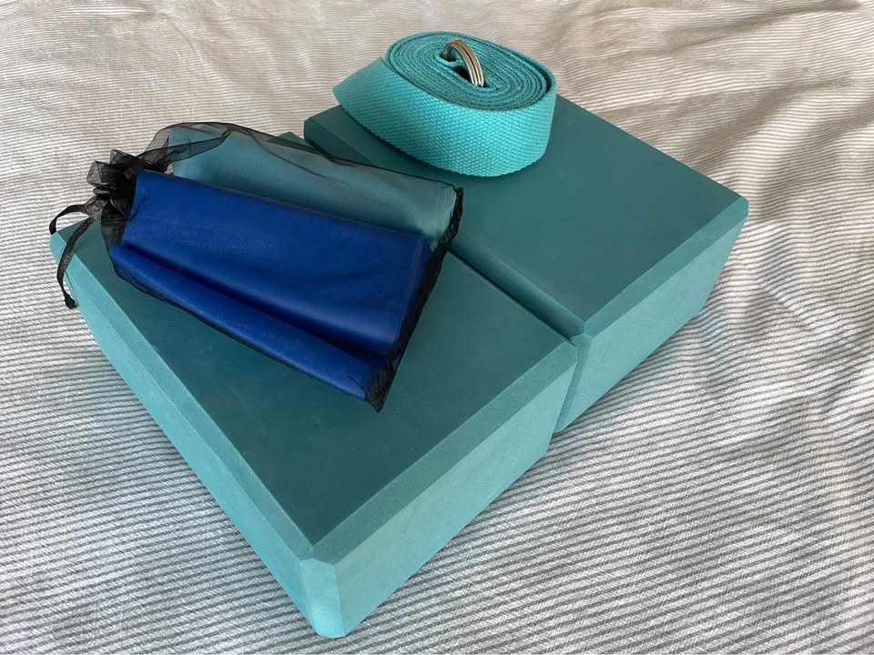 Reehut Yoga Blocks & Strap and Haquno Resistance Bands Set - photo 2