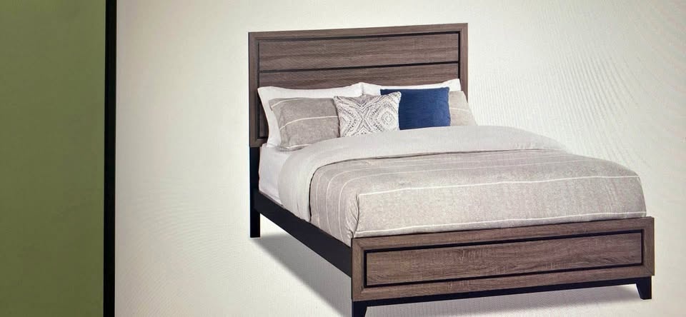 Queen bed from Brick