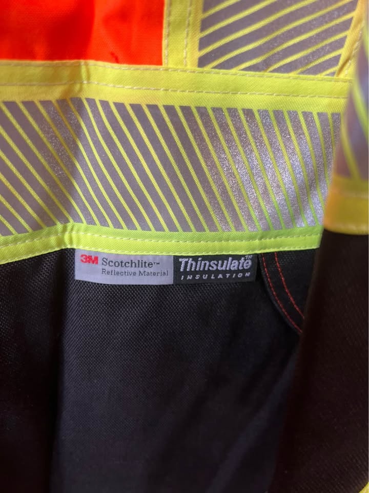 NEW Hi-Vis Safety Jacket – ANSI Class 3 Level 2 – Thinsulate - photo 5