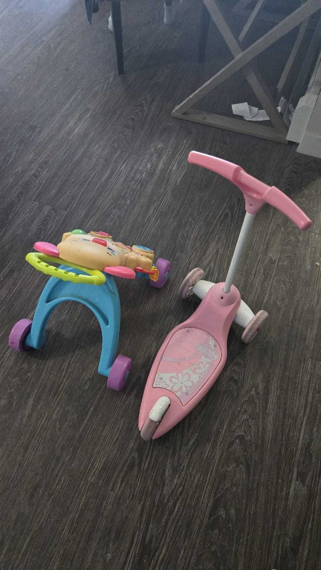 Fisher Price Walker and Scooter