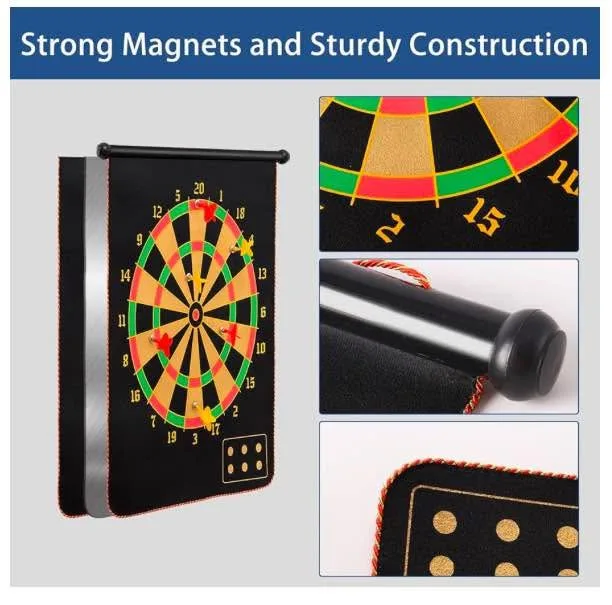12 pcs Magnetic Dart Board for Kids or For All Ages image indicator(5)