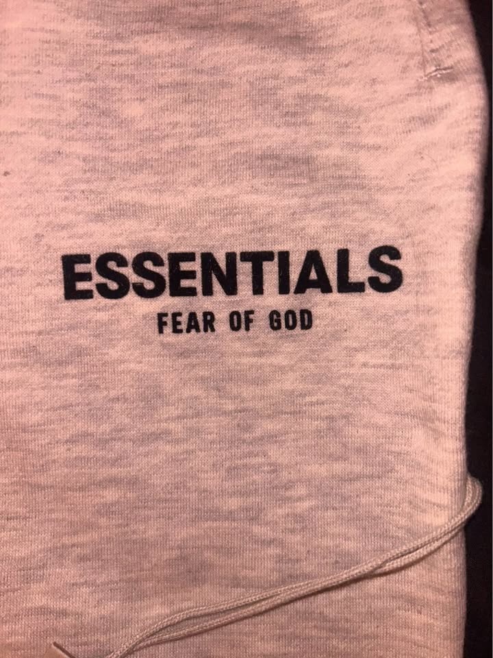 Fear of God ESSENTIALS Sweatpants – Light Oatmeal – Size S – BRA - photo 2