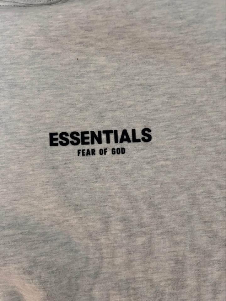 Fear of God ESSENTIALS Hoodie – Light Oatmeal (Size S, Fits M) - photo 3