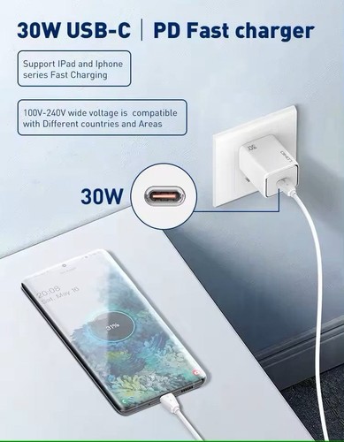 LDNIO 30W Type-C To C Power Charger for iPhones - photo 3
