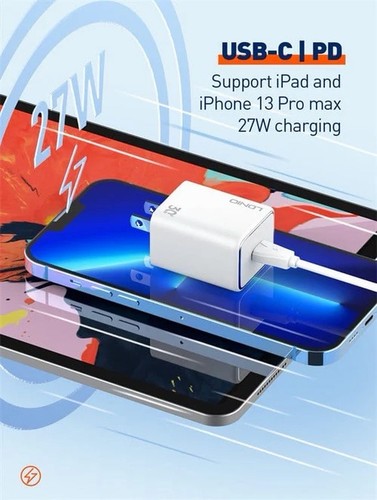 LDNIO 30W Type-C To C Power Charger for iPhones - photo 5