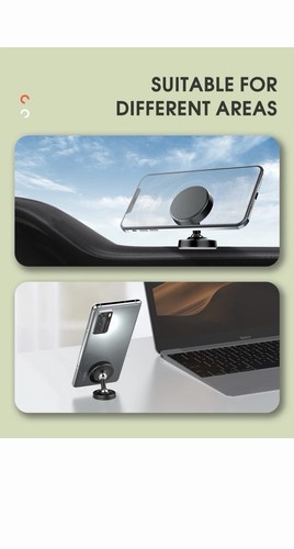 Ldnio Magnetic Car Dashboard Holder In Black Colour - photo 3