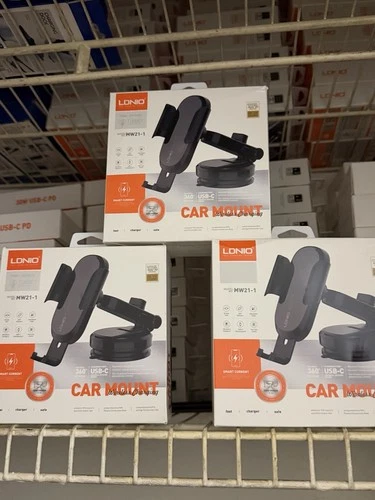 15W Wireless Charger Car Mount Phone Holder