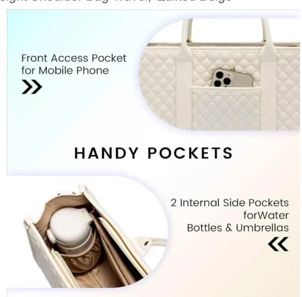 LOVEVOOK Laptop Bag for Women with Clutch image indicator(5)