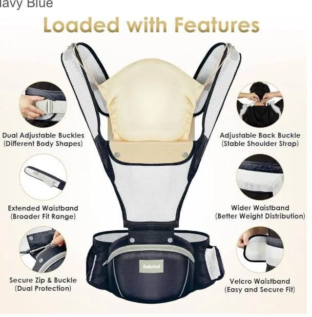 Baby Carrier Newborn to Toddler, Lightweight, Up to 33lbs image indicator(6)