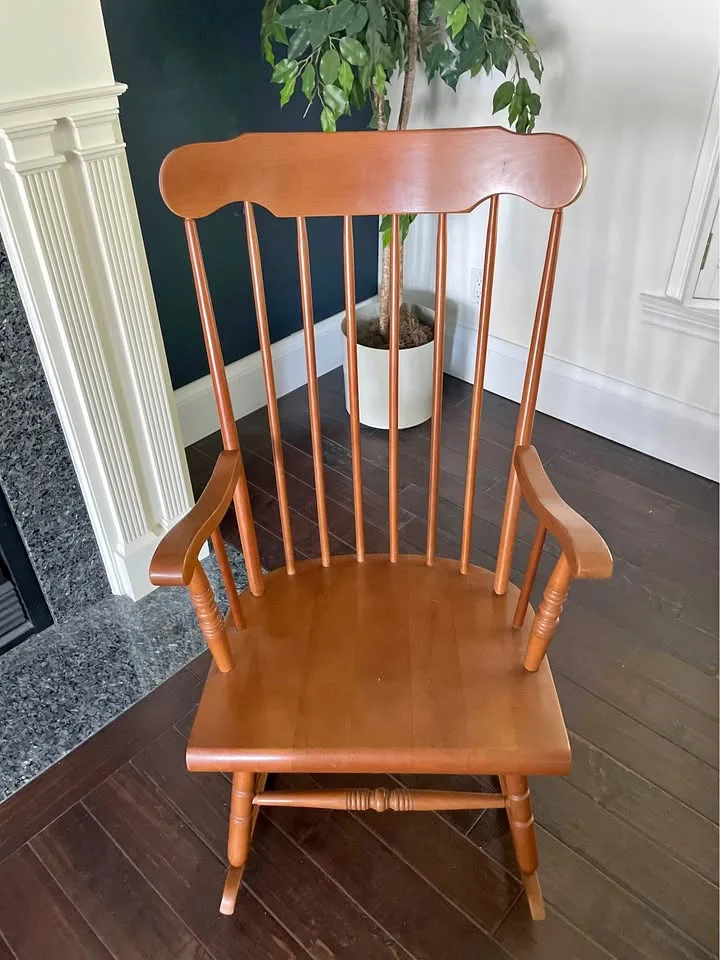 Wood Rocking chair thumbnail