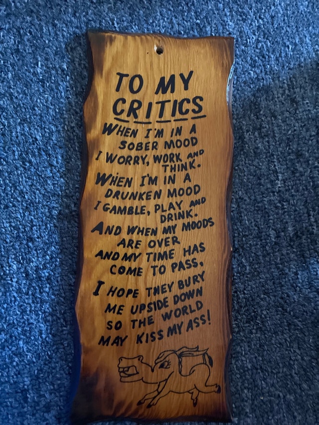 Wood Sign