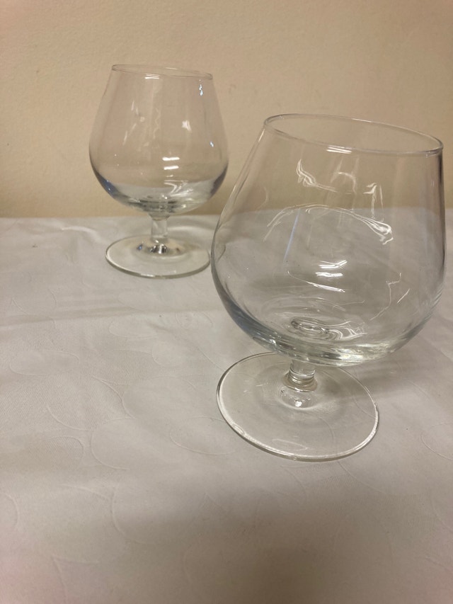 Brandy France glasses