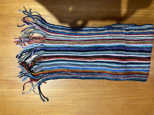 Hand made scarf from mexico