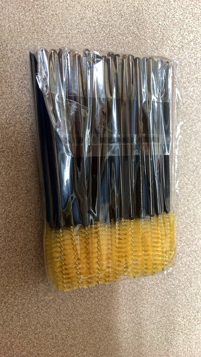 Disposable Eyelash Brushes Mascara Wands Eye Lash Eyebrow Applic