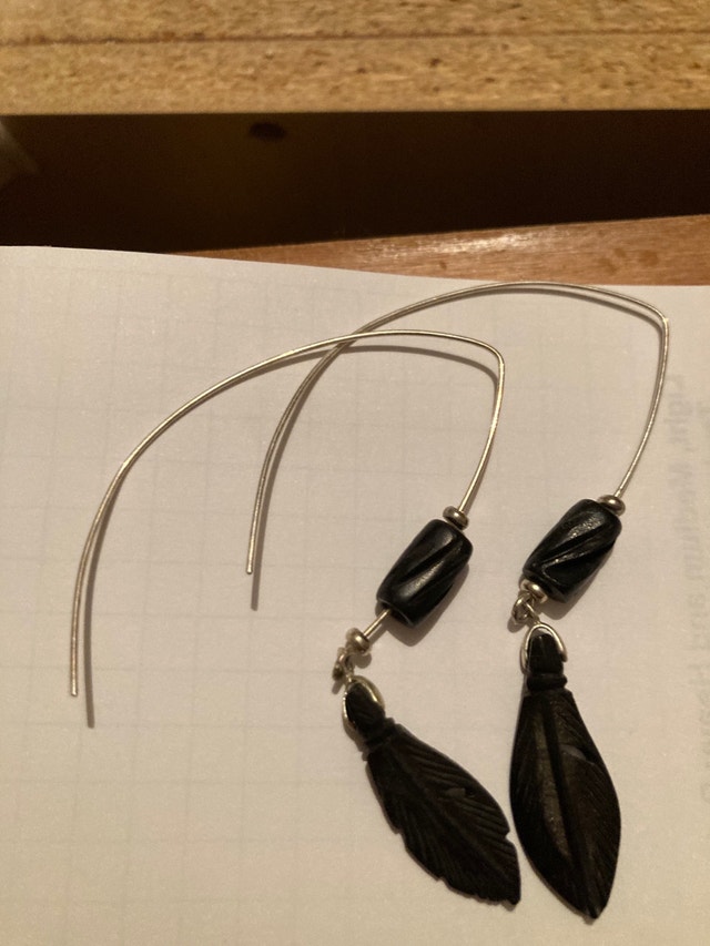 Leaf earrings