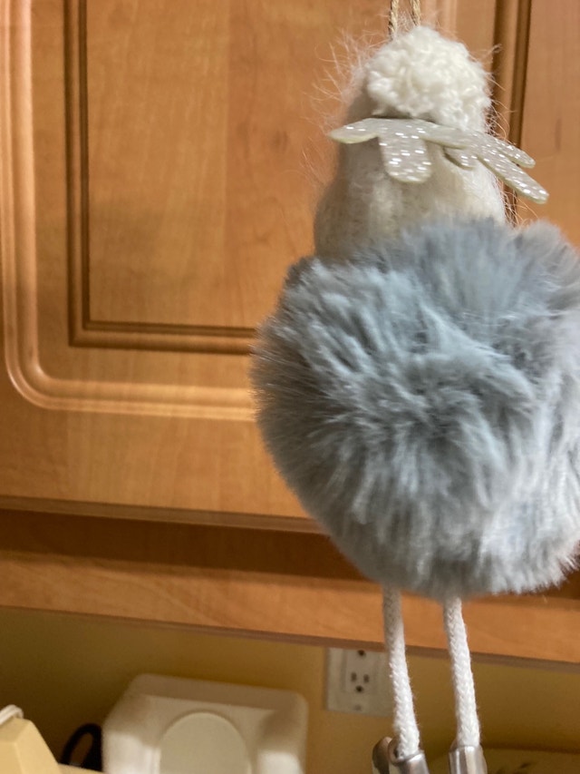 Fluffy Christmas ornament - photo 2