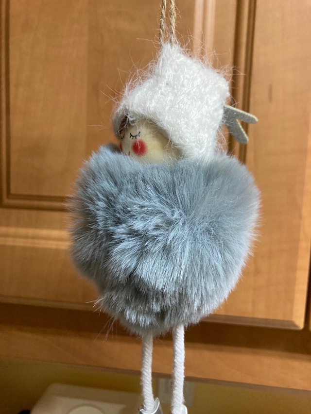 Fluffy Christmas ornament - photo 3