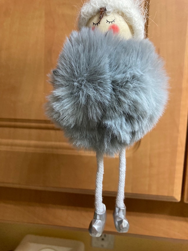 Fluffy Christmas ornament - photo 4
