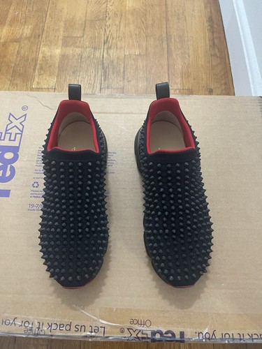 Christian Louboutin Spike Sock Donna Flat Neoprene size 37 - photo 2
