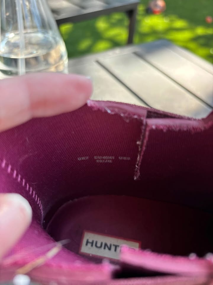 Red hunter rain boots - photo 5