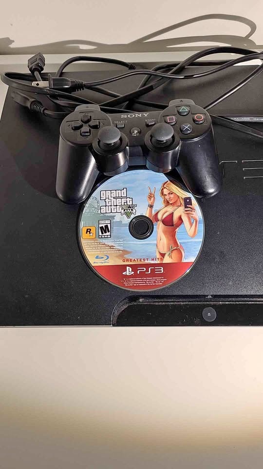 PS3 + Free GTA V - Excellent Condition