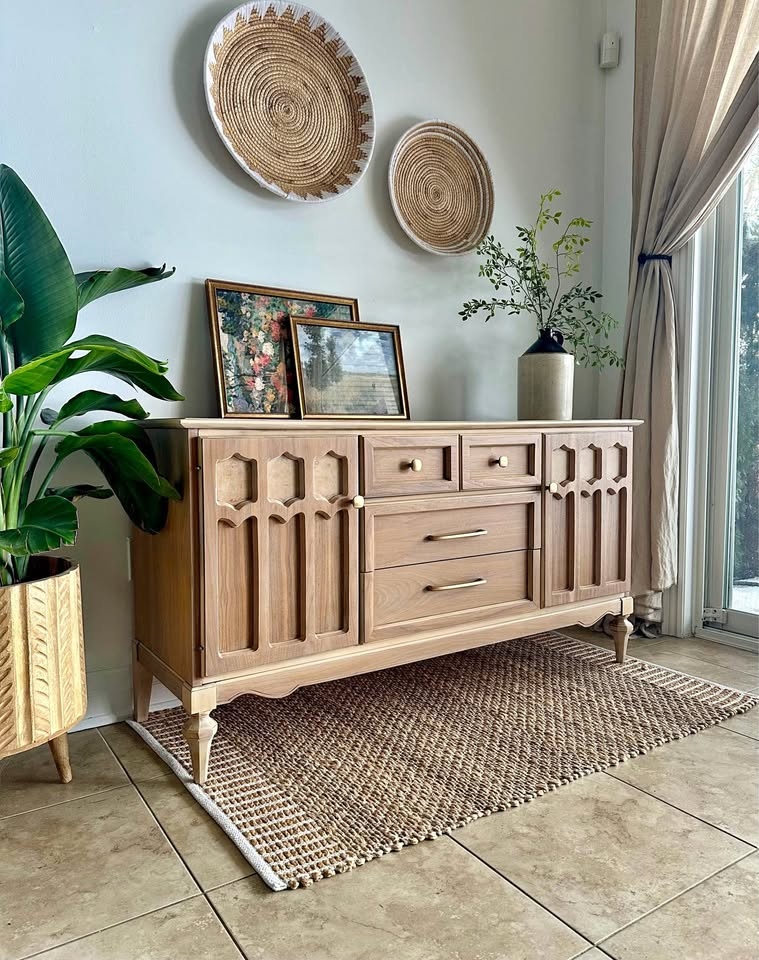 Completely Restored Vintage Sideboard/Buffet