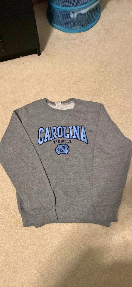 North Carolina University crewneck hoodie from boathouse