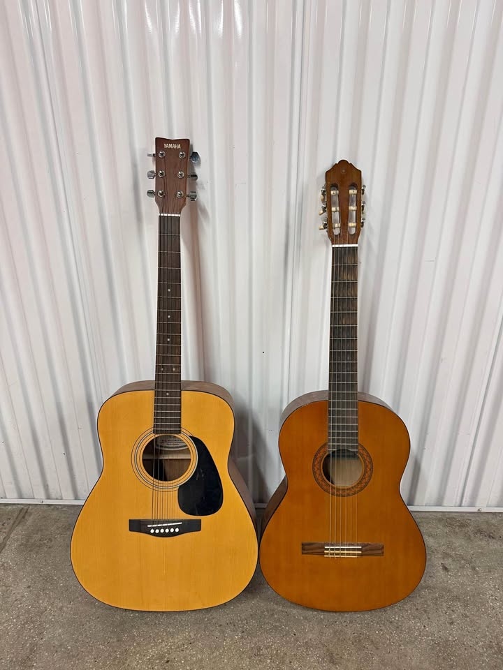 Two Yamaha Guitars