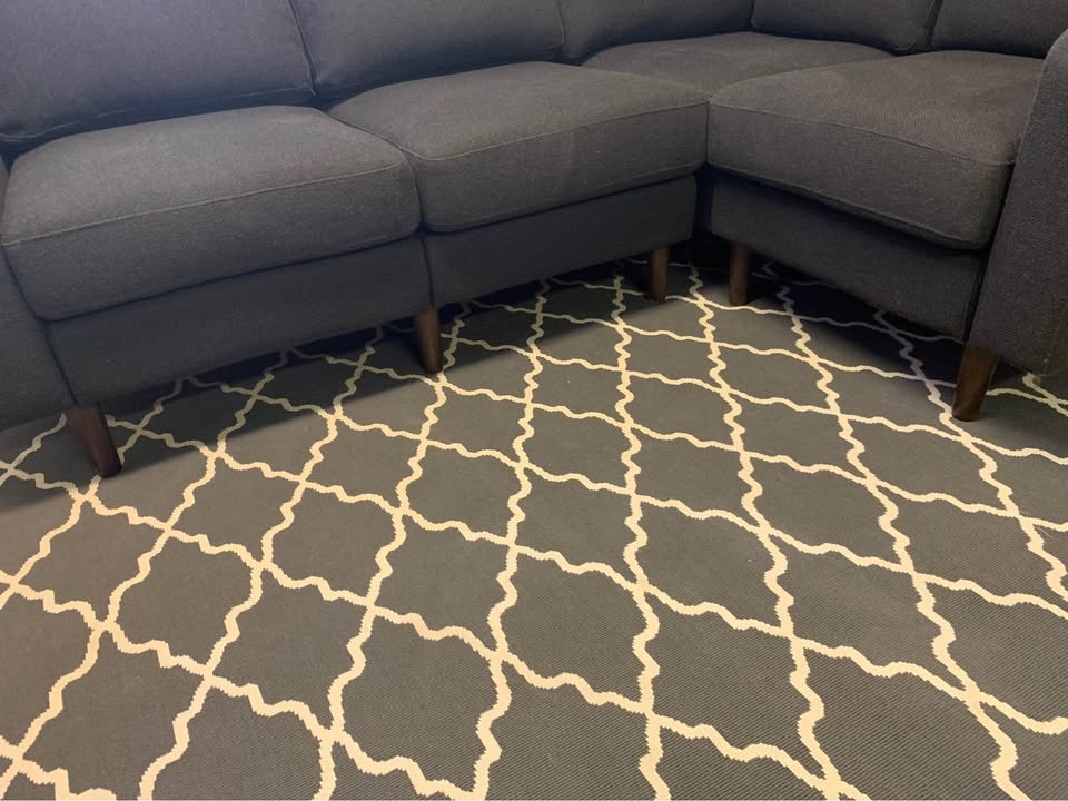COZY Original Sectional – Charcoal | Like New - photo 4