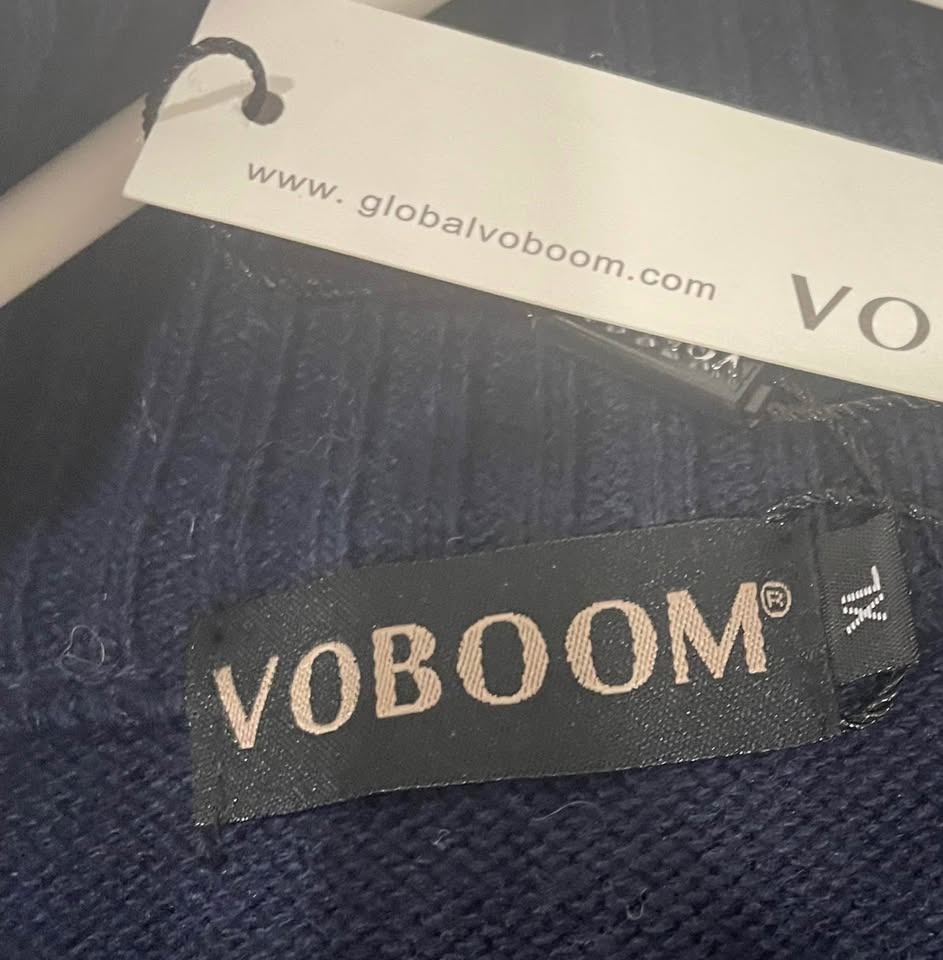 Men’s Voboom Dark Blue Sweater - Tags Still on it - Men’s XL - photo 2