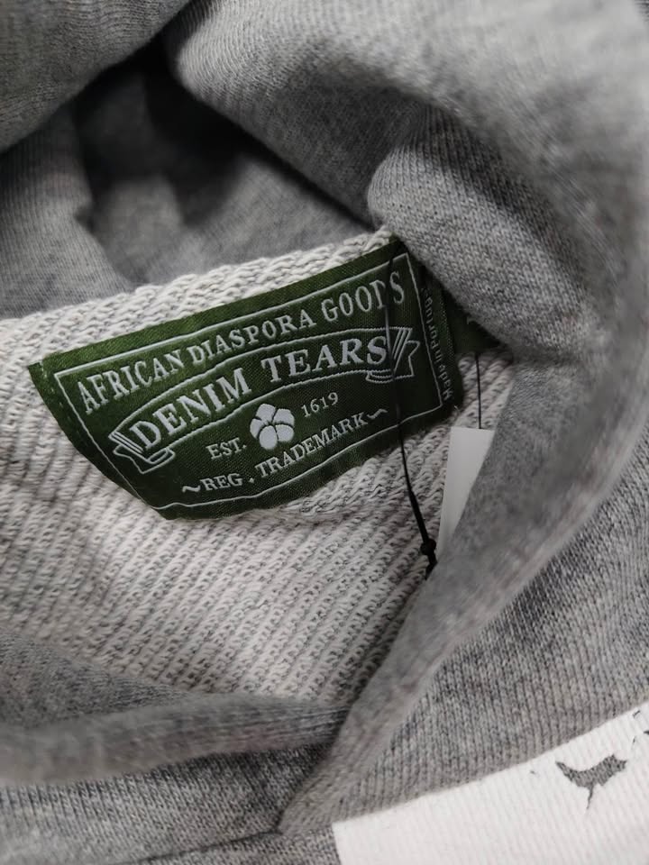 Grey Denim Tears Mono Wreath hoodie - photo 2