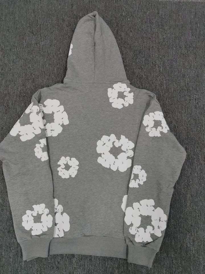 Grey Denim Tears Mono Wreath hoodie - photo 3