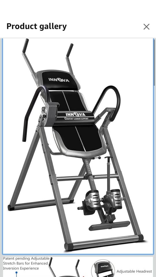 Innova Inversion Table with Lumbar Support - photo 2