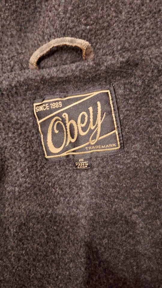 Obey brown jacket