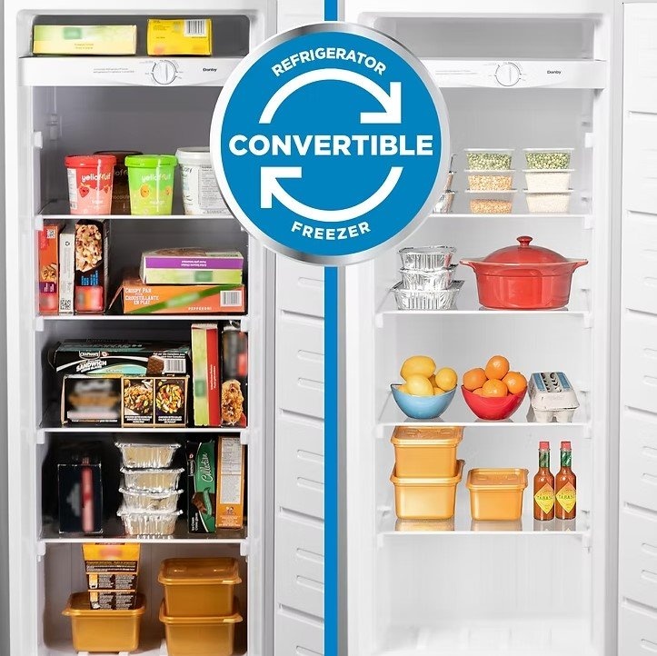 Danby upright convertible freezer fridge - photo 4