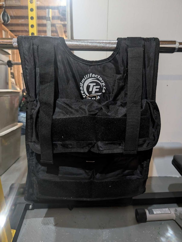 80 lbs adjustable weighted vest