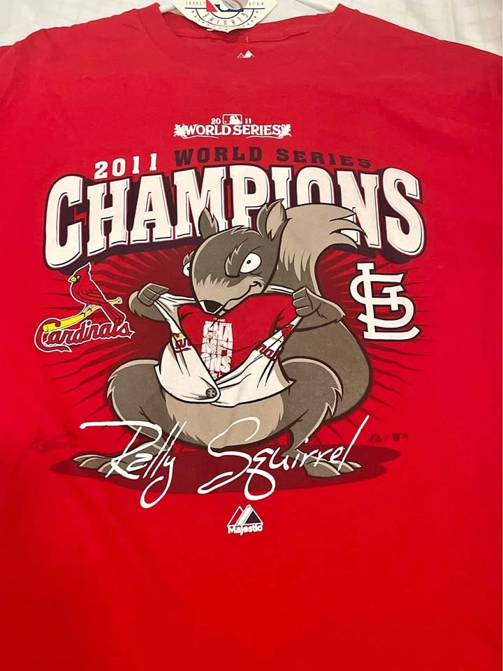 St. Louis Cardinals 2011 Championship Tshirt Size L