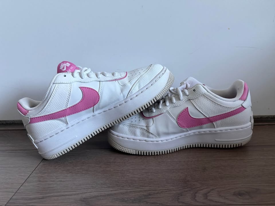 Women’s Nike Air Force 1 Shadow “White Magic Flamingo” Size 8.5 - photo 2