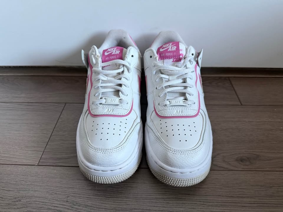 Women’s Nike Air Force 1 Shadow “White Magic Flamingo” Size 8.5 - photo 3