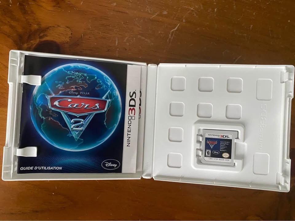 Nintendo 3DS Cars 2 CIB - photo 2