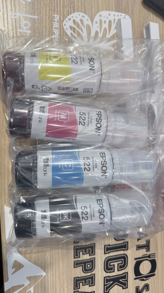 Epson Econ Tank 522 ink - photo 2
