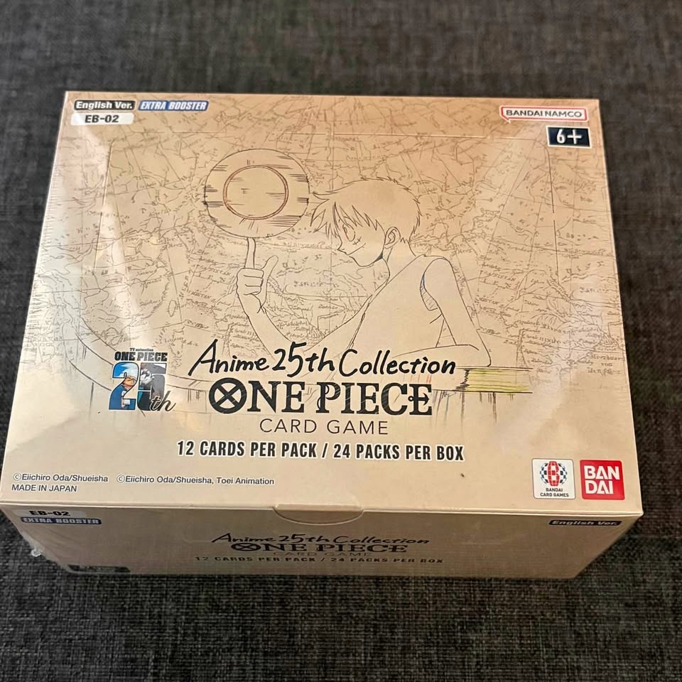 One Piece EB02 Booster Box Anime 25th Collection