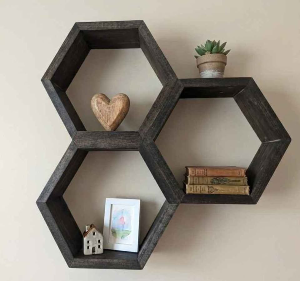 Last 2 Honeycomb shelves available in Black - photo 2