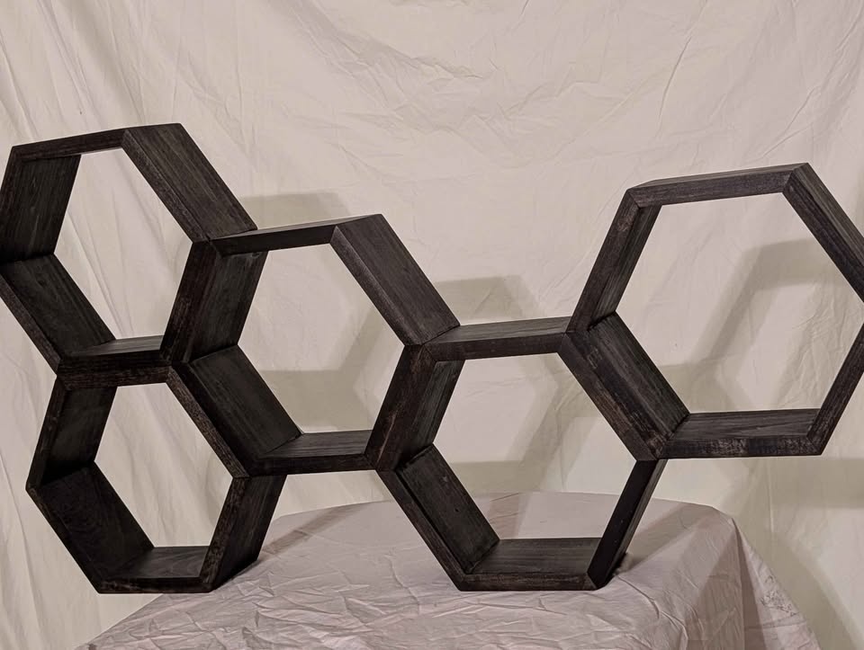 Last 2 Honeycomb shelves available in Black - photo 4
