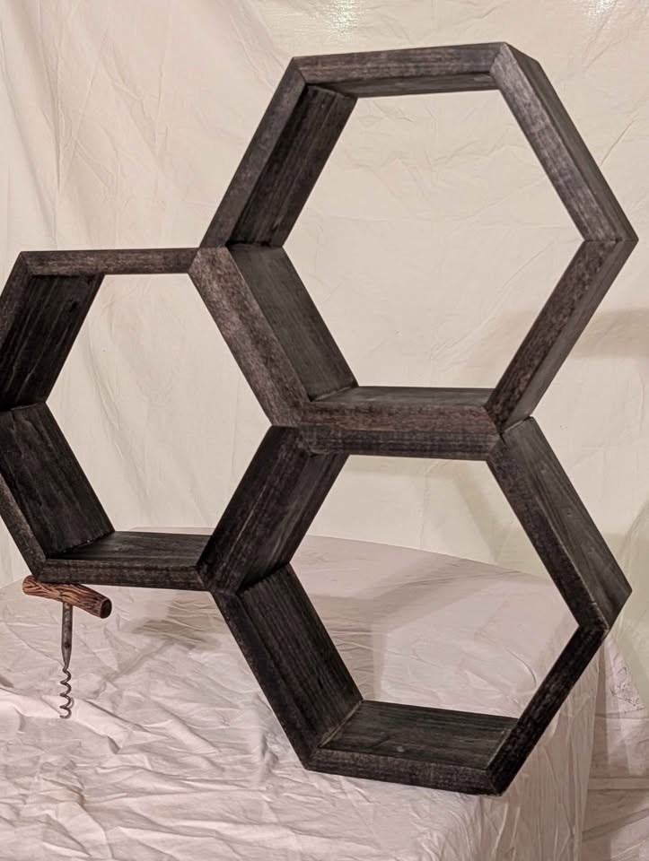 Last 2 Honeycomb shelves available in Black - photo 5