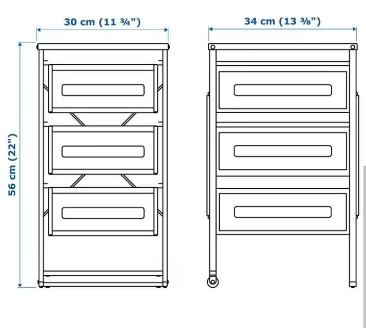 IKEA LENNART Drawer Unit - photo 4