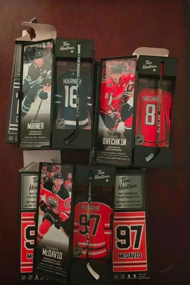 Tim Hortons NHL Superstar Collectable Sticks (7 total) - photo 3