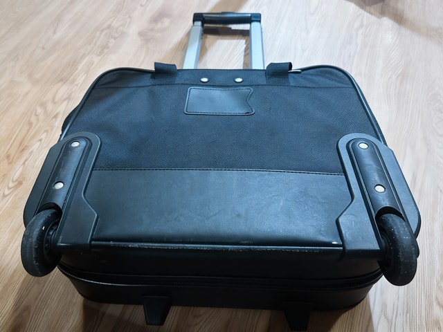 Rolling Carry-On Laptop/Briefcase Bag (Black) - photo 2