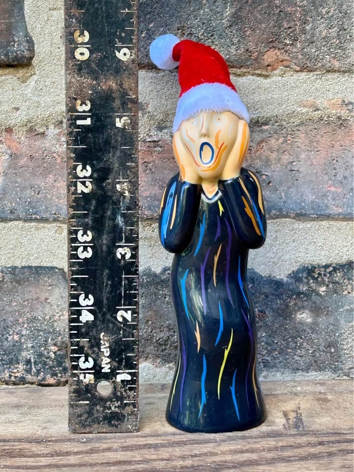 The Christmas Scream Edward Munch inspired Christmas Holiday dec - photo 2